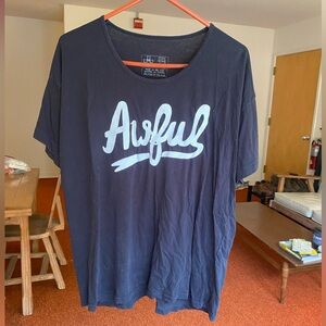 SOLD Rare Stay Home Club “Awful” Shirt, One Size